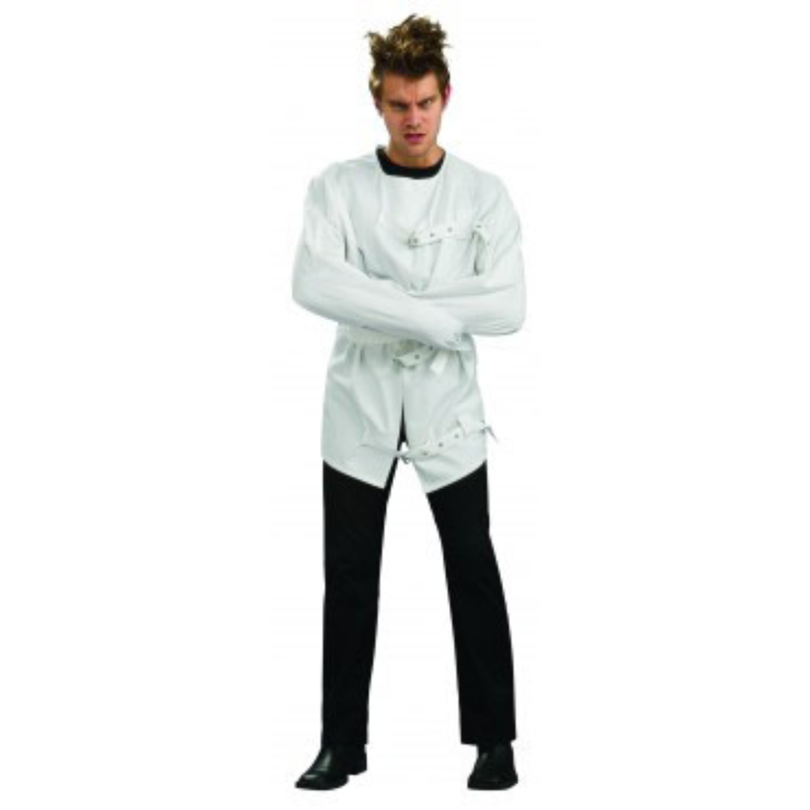 Adult Straight Jacket Insane Asylum Costume Adult Straight Jacket Insane Asylum Costume