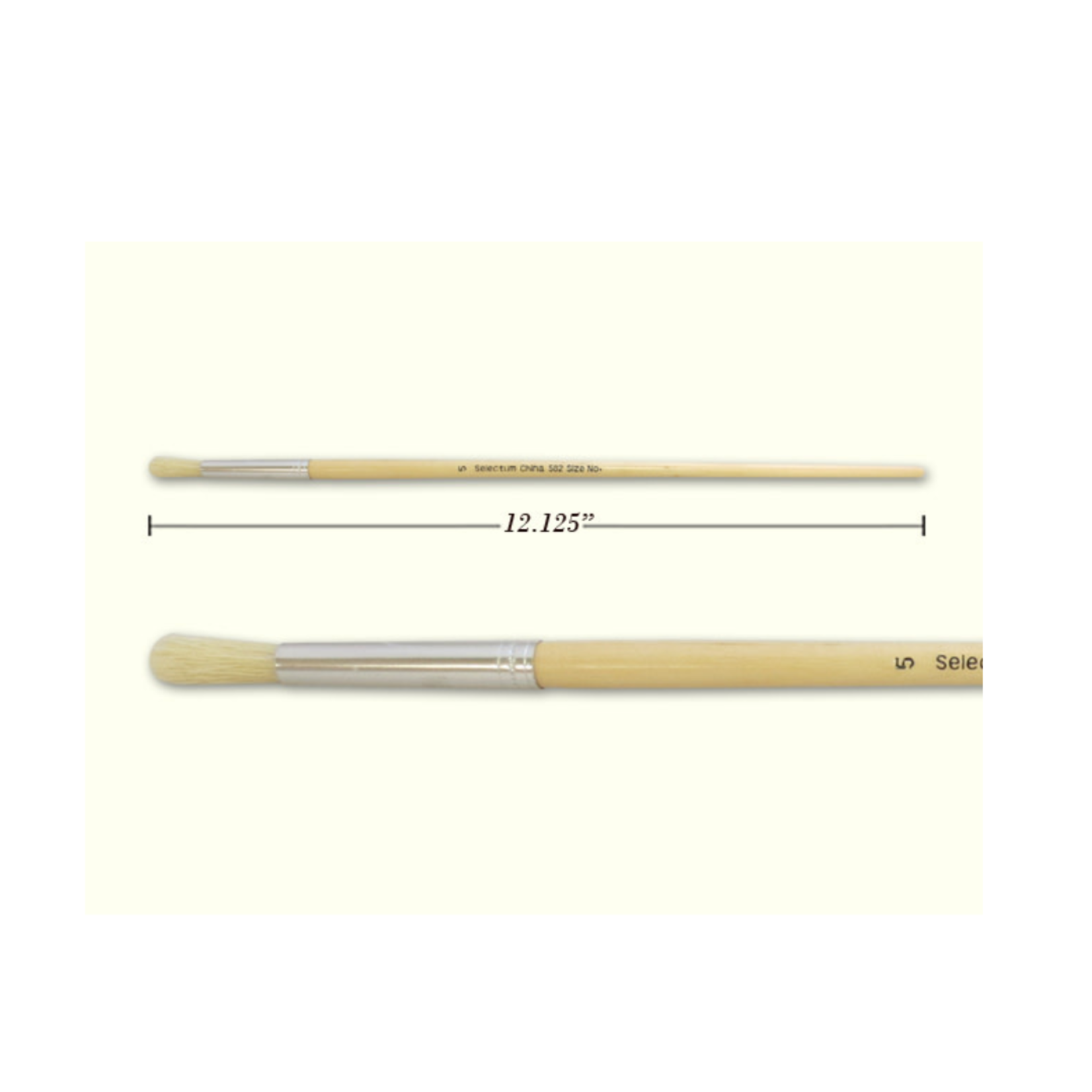 Artist Brush Hog Bristle