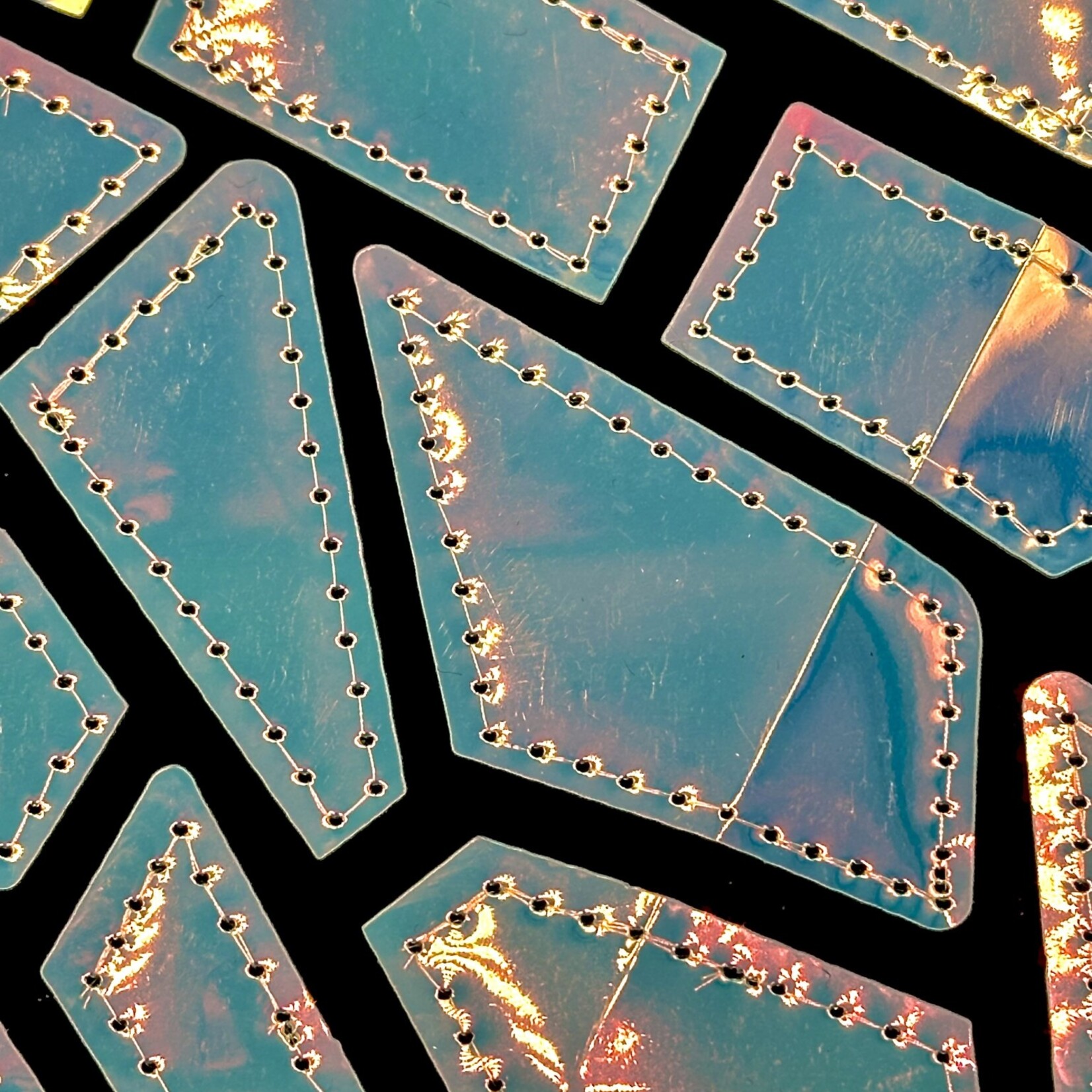 Polyester Velvet Lazer Sequins 50-51 Inches - Iridescent White