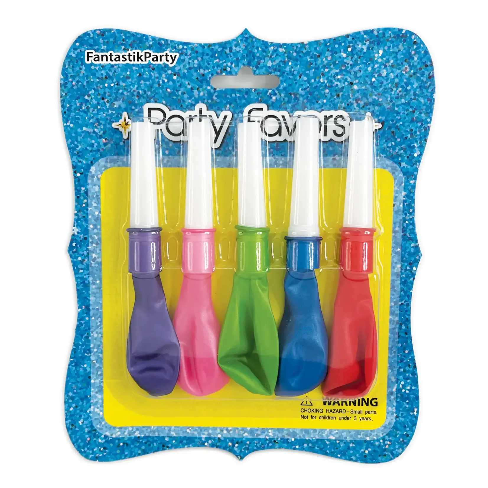 5CT Party Favors Siren Whistle With Balloon