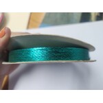 Metallic Paper Ribbon 1/2 Inch x 50 Yards Green