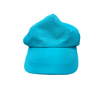 5 Panel cap with Velcro Closure -  Turquoise
