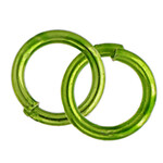 NEO Jump Rings - 6.5mm Lime Green 23ga (24 pieces)