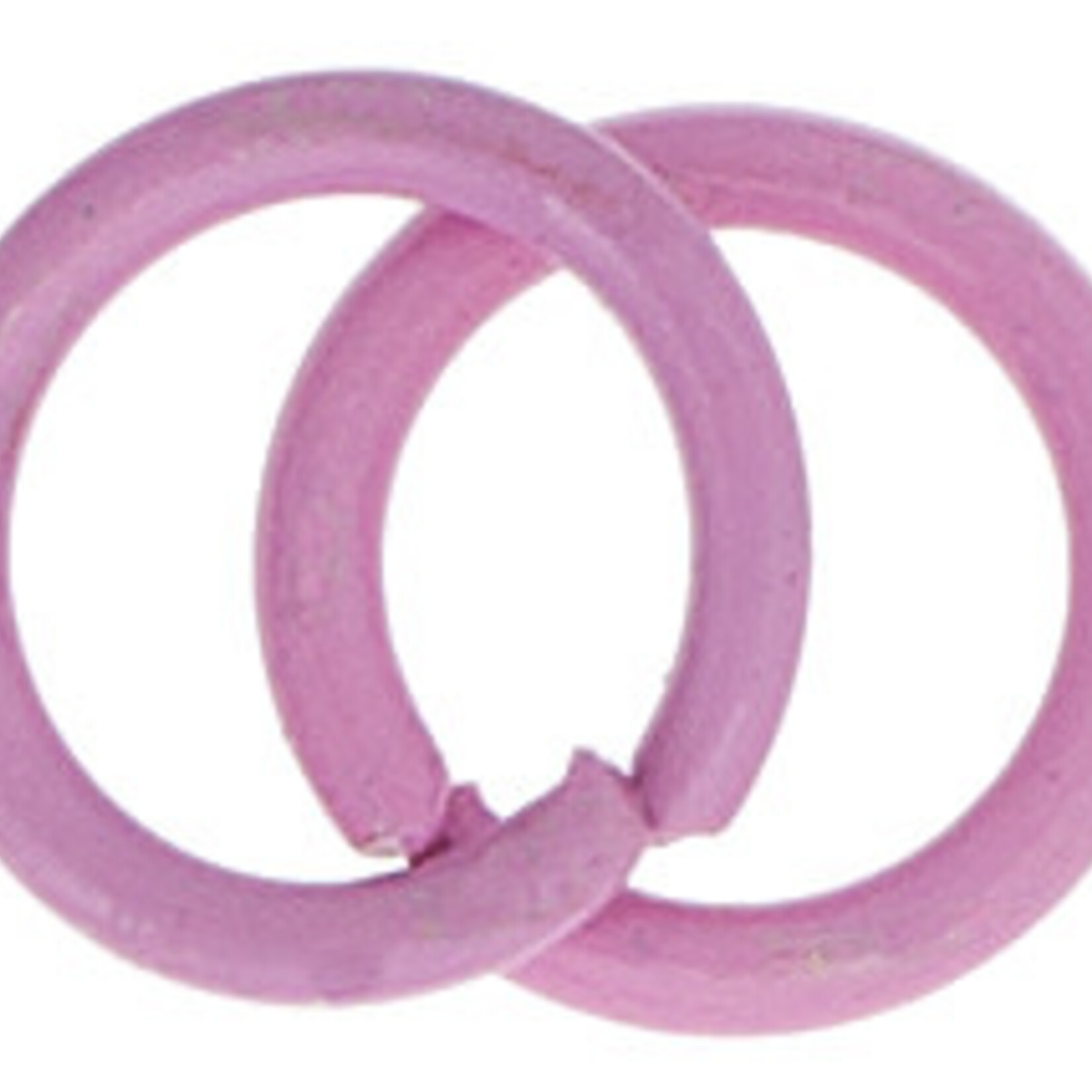 NEO Jump Rings - 6.5mm Pink 23ga (24 pieces)