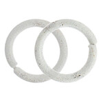 NEO Jump Rings - 6.5mm White 23ga (24 pieces)