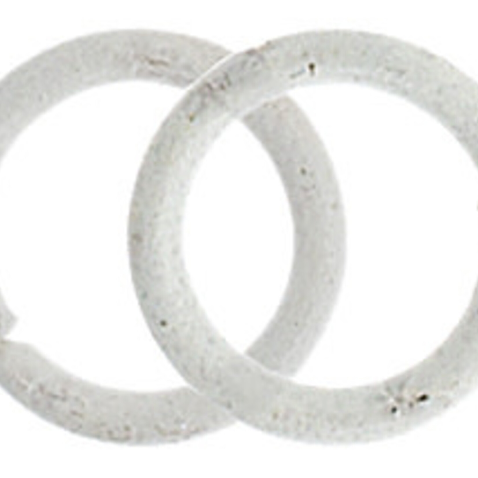 NEO Jump Rings - 6.5mm White 23ga (24 pieces)