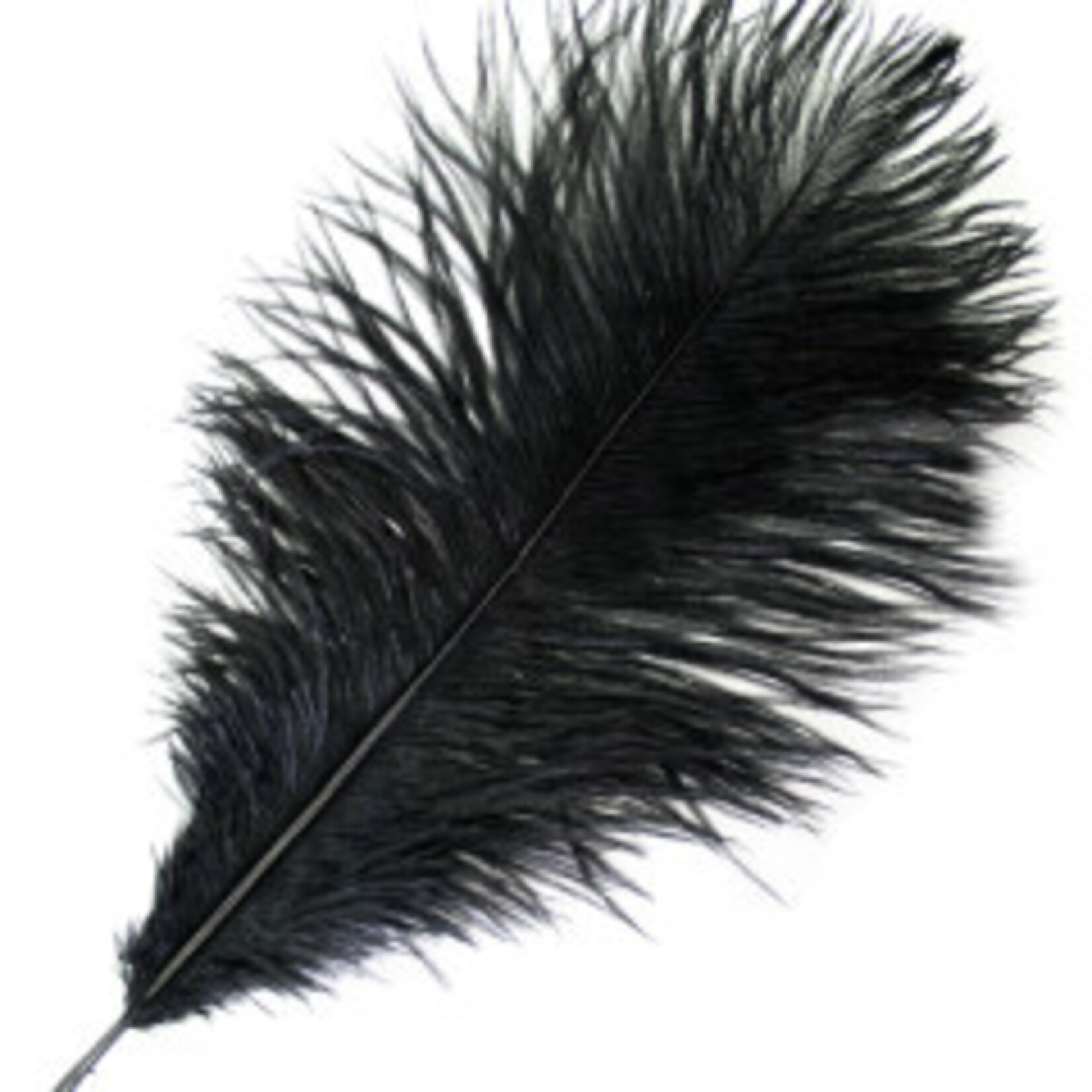 Ostrich Drab Plumes 6-8 Inch (12 pieces)