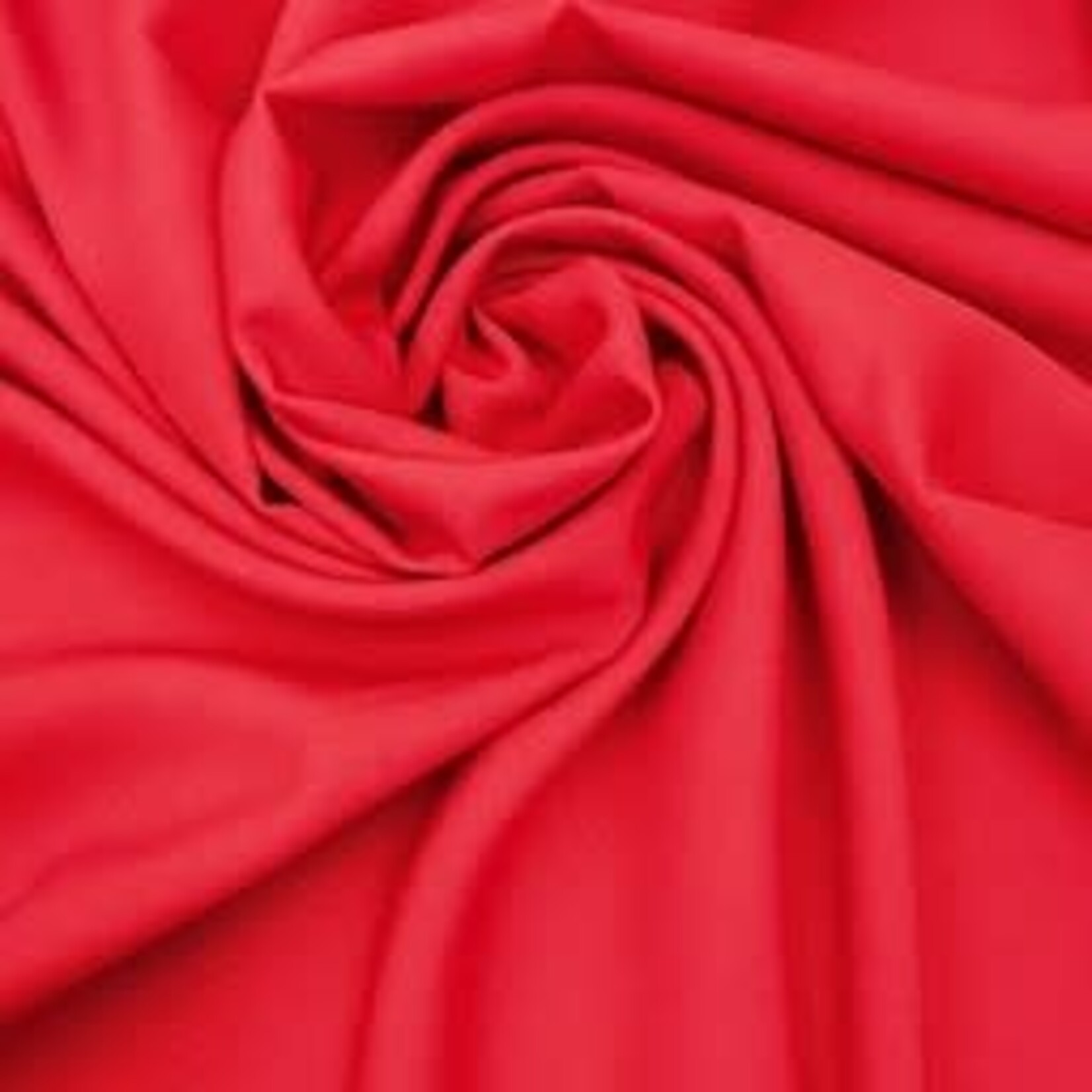 Polyester Cotton 45 Inches - Red
