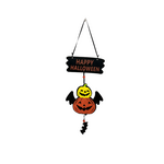Hanging Halloween Double Pumpkin Decoration 19''