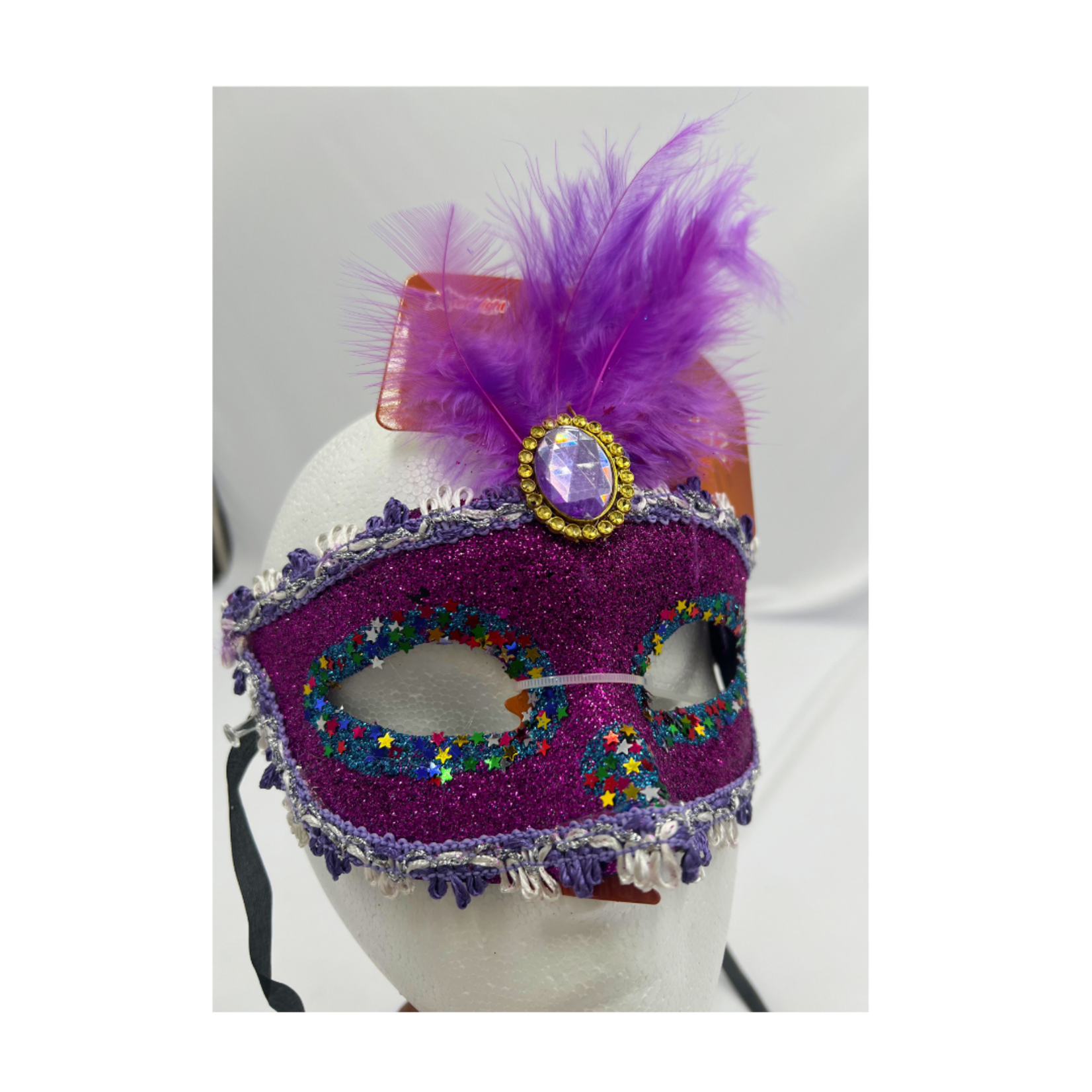 Glitter Face Mask 7.5" x 3"