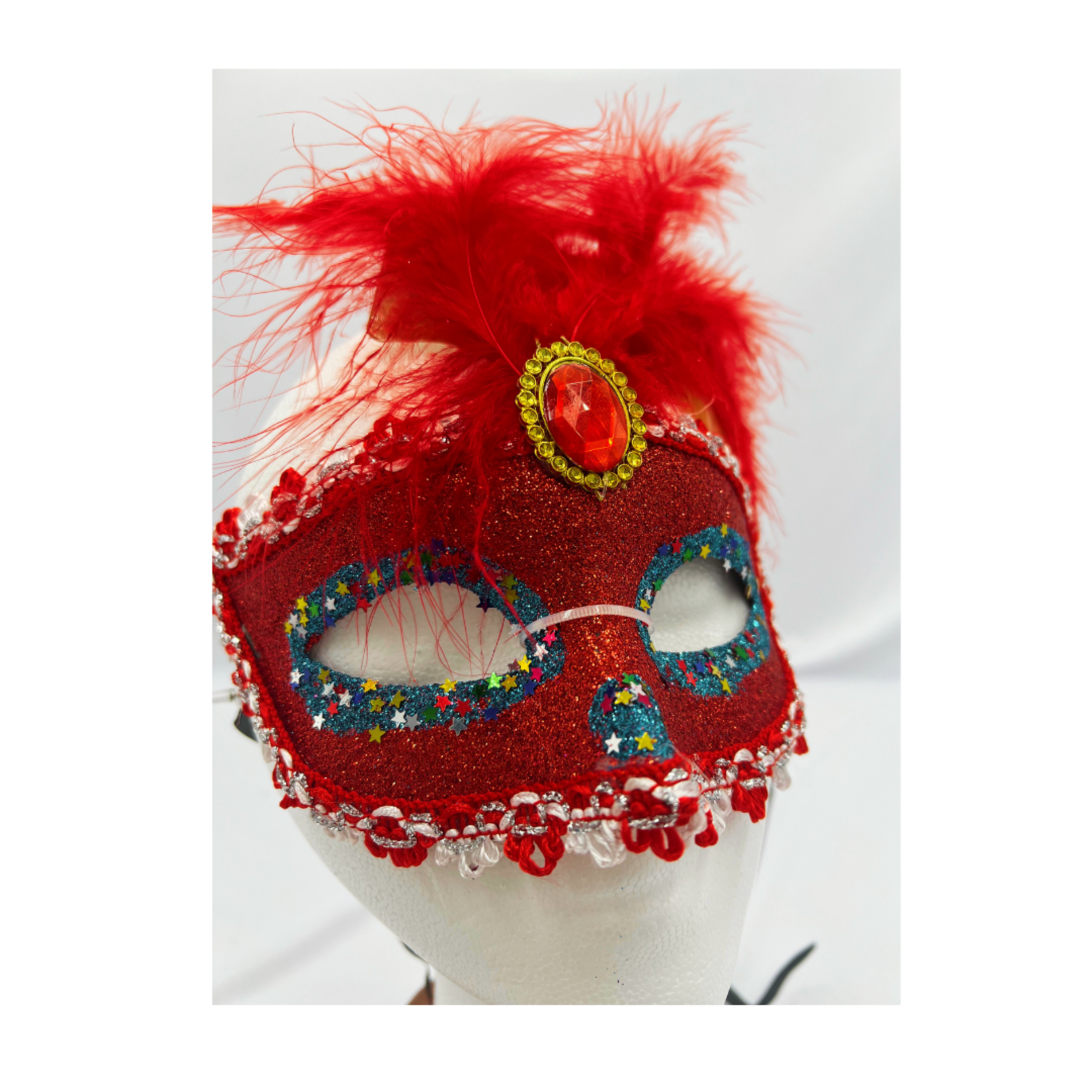 Glitter Face Mask 7.5" x 3"