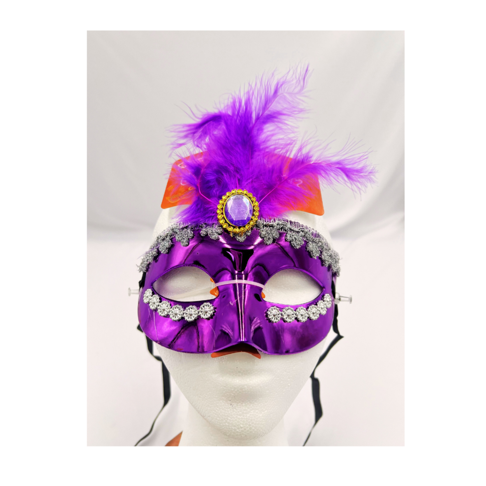 Chrome Face Mask 7.5" x 3"