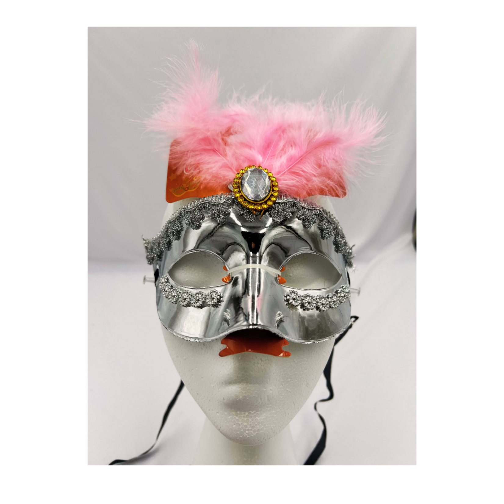 Chrome Face Mask 7.5" x 3"