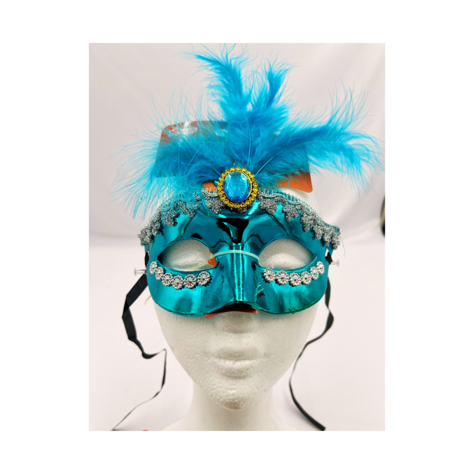 Chrome Face Mask 7.5" x 3"