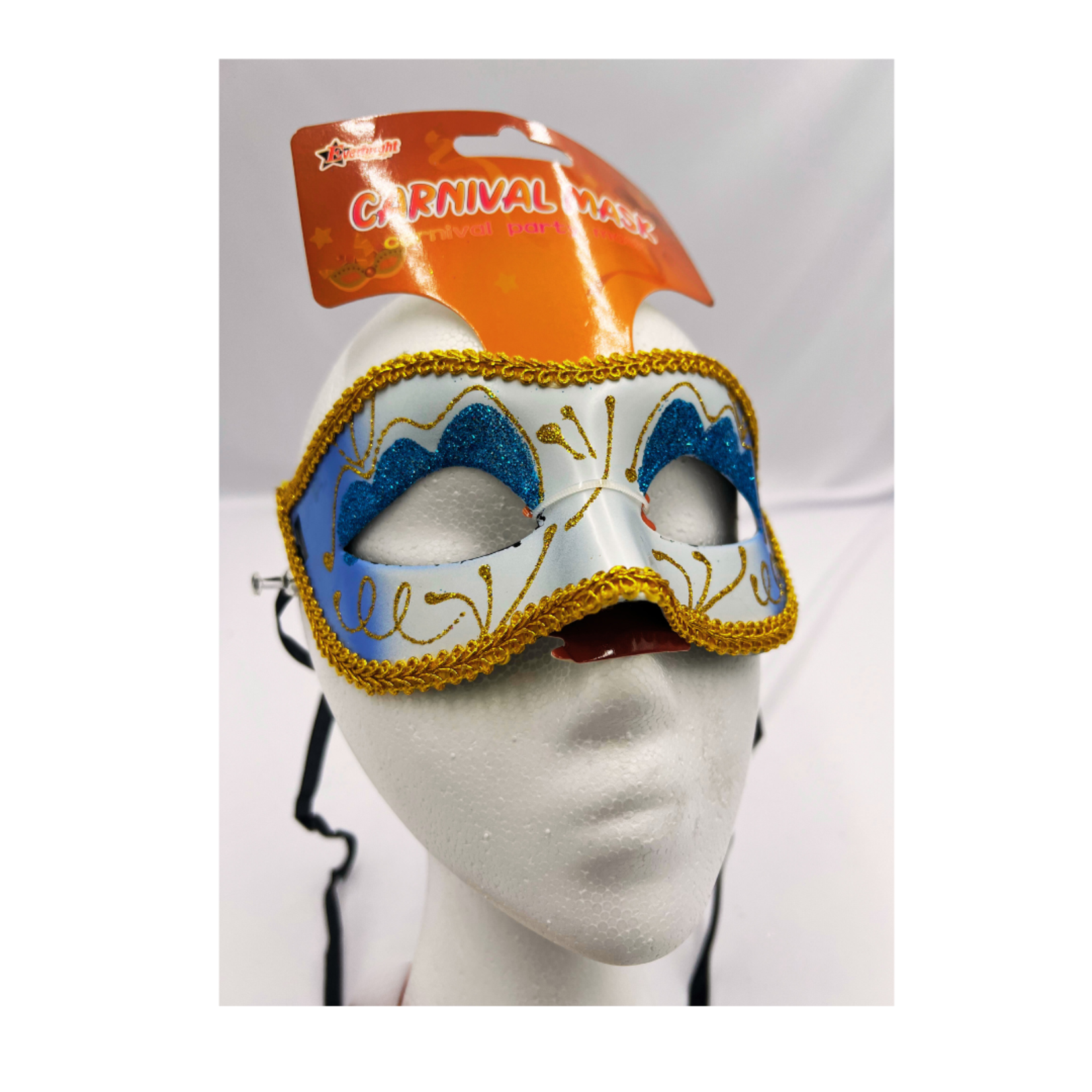 Two-Tone Face Mask  7.5" x 3"