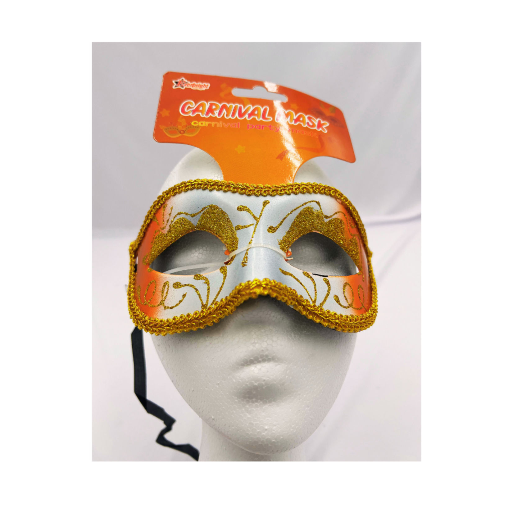 Two-Tone Face Mask  7.5" x 3"