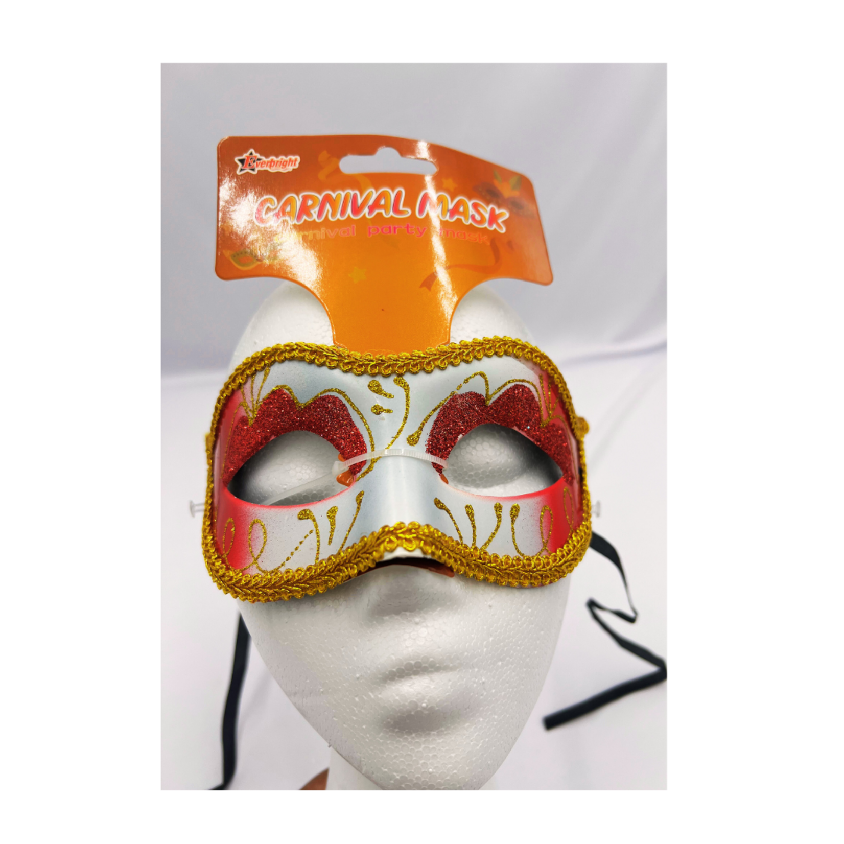 Two-Tone Face Mask  7.5" x 3"