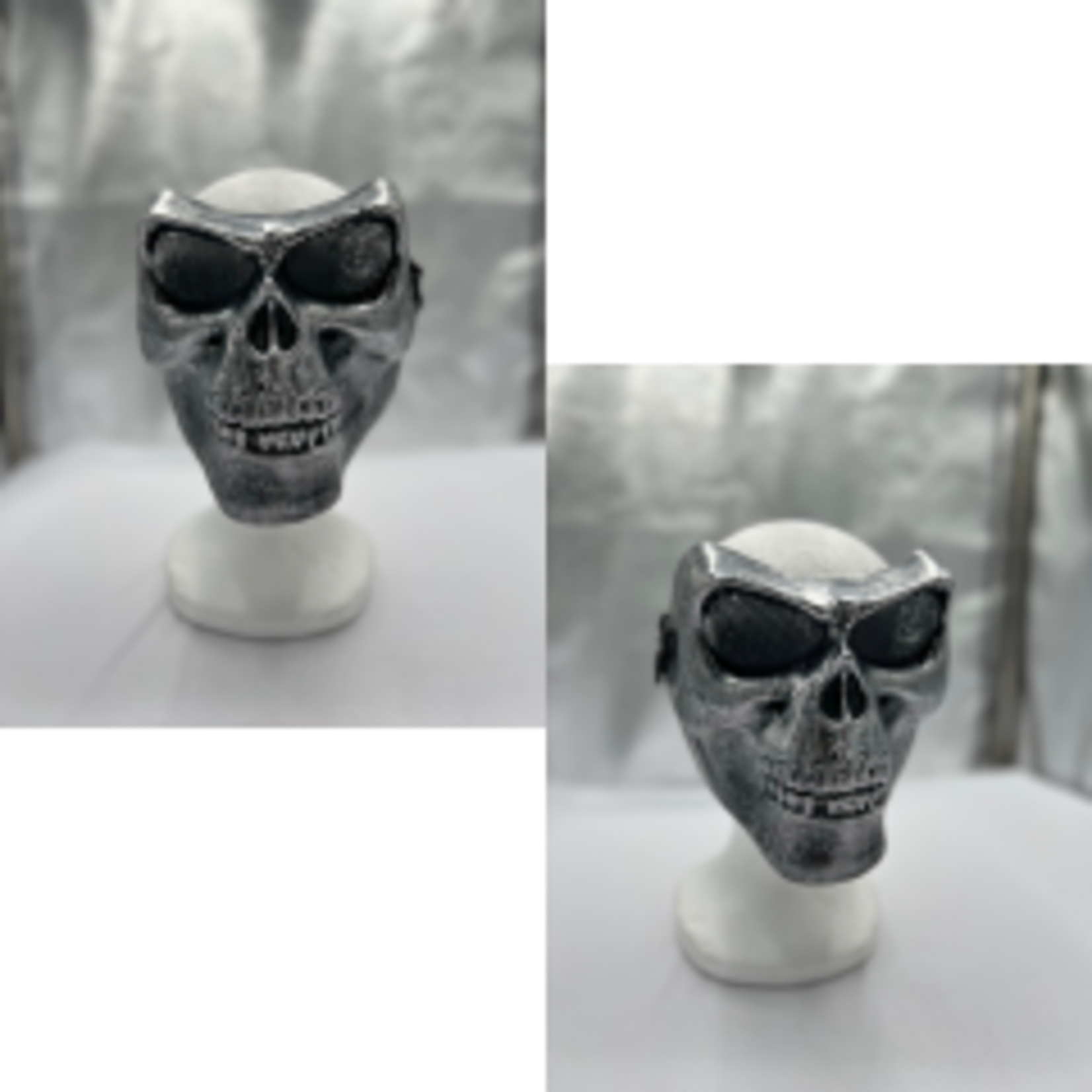 Halloween Skull Mask 7"