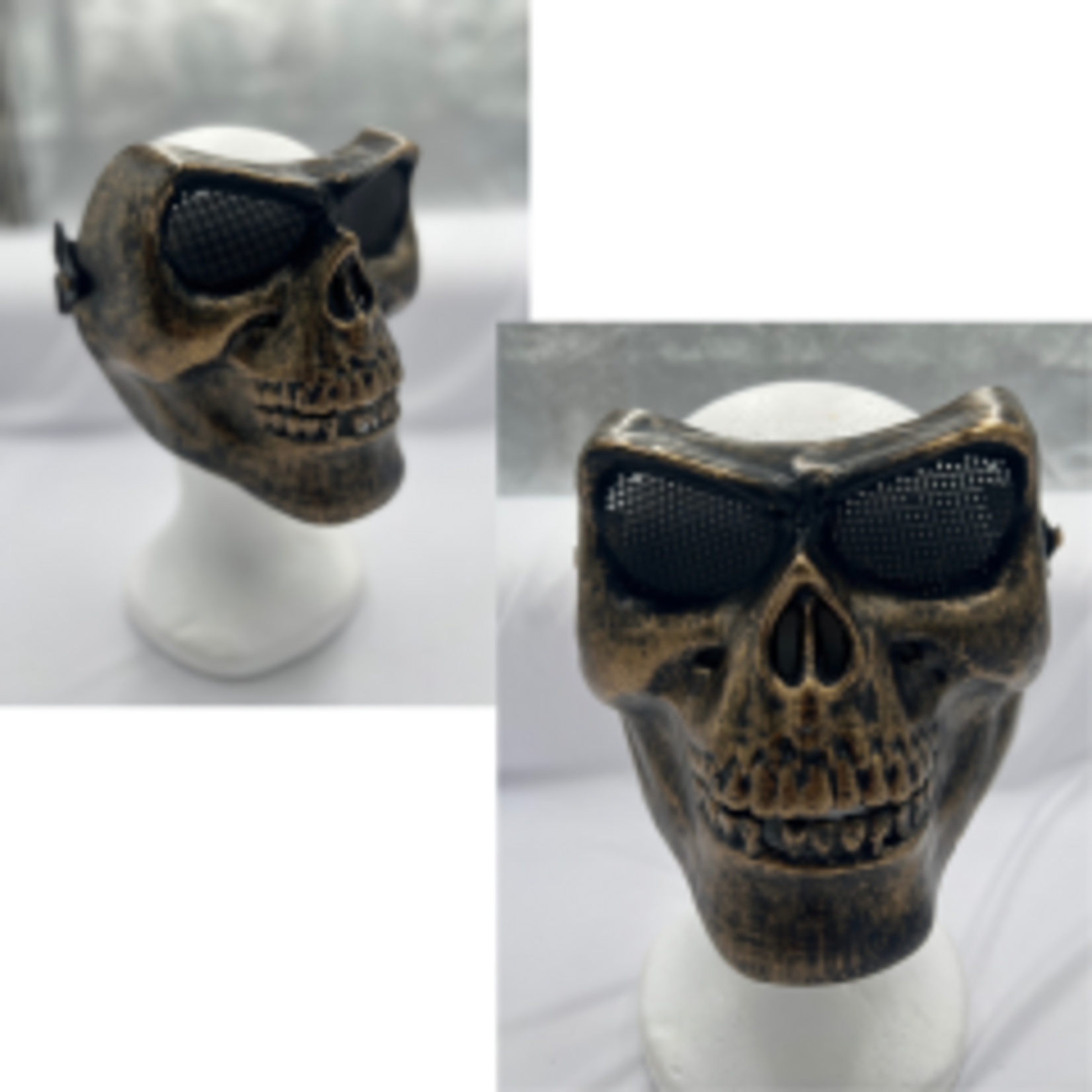 Halloween Skull Mask 7"