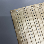 ID Wristbands Bands Plastic (Vinyl) 10 Inches  Pearl Gold