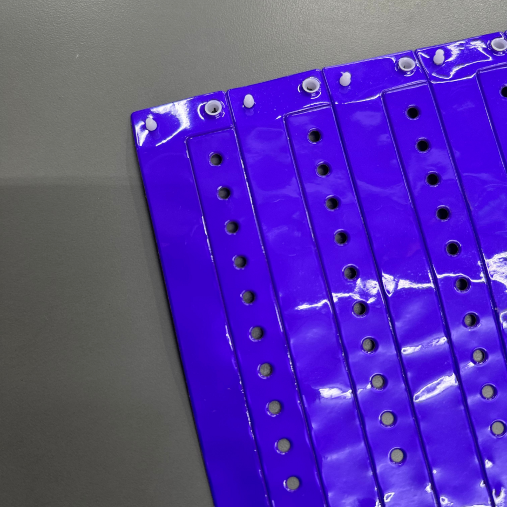 ID Wristbands Bands Plastic (Vinyl) 10 Inches  Purple