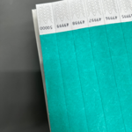 ID Wristbands Bands Tyvek (Paper) 3/4 Inch Aqua