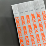 ID Wristbands Bands Tyvek (Paper) 3/4 Inch Dancing Disco Neon Orange