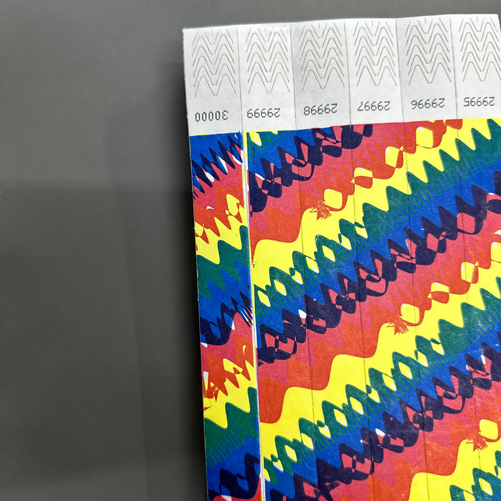 ID Wristbands Bands Tyvek (Paper) 3/4 Inch Mixology Multi