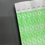 ID Wristbands Bands Tyvek (Paper) 3/4 Inch Neon Lime VIP
