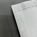 ID Wristbands Bands Tyvek (Paper) 3/4 Inch White