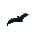 Halloween Animals Bat Black 6pcs