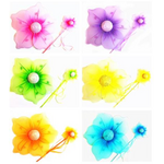 17" Flower Wing and Wand Set  Pink