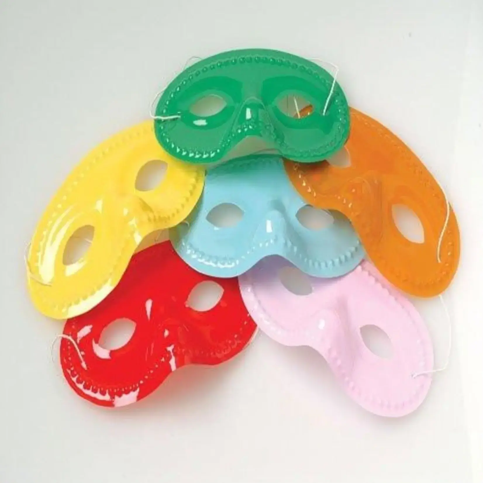 Plain Economy Mask Assorted (12pcs)