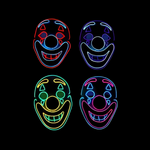 Mask Clown Neon Light