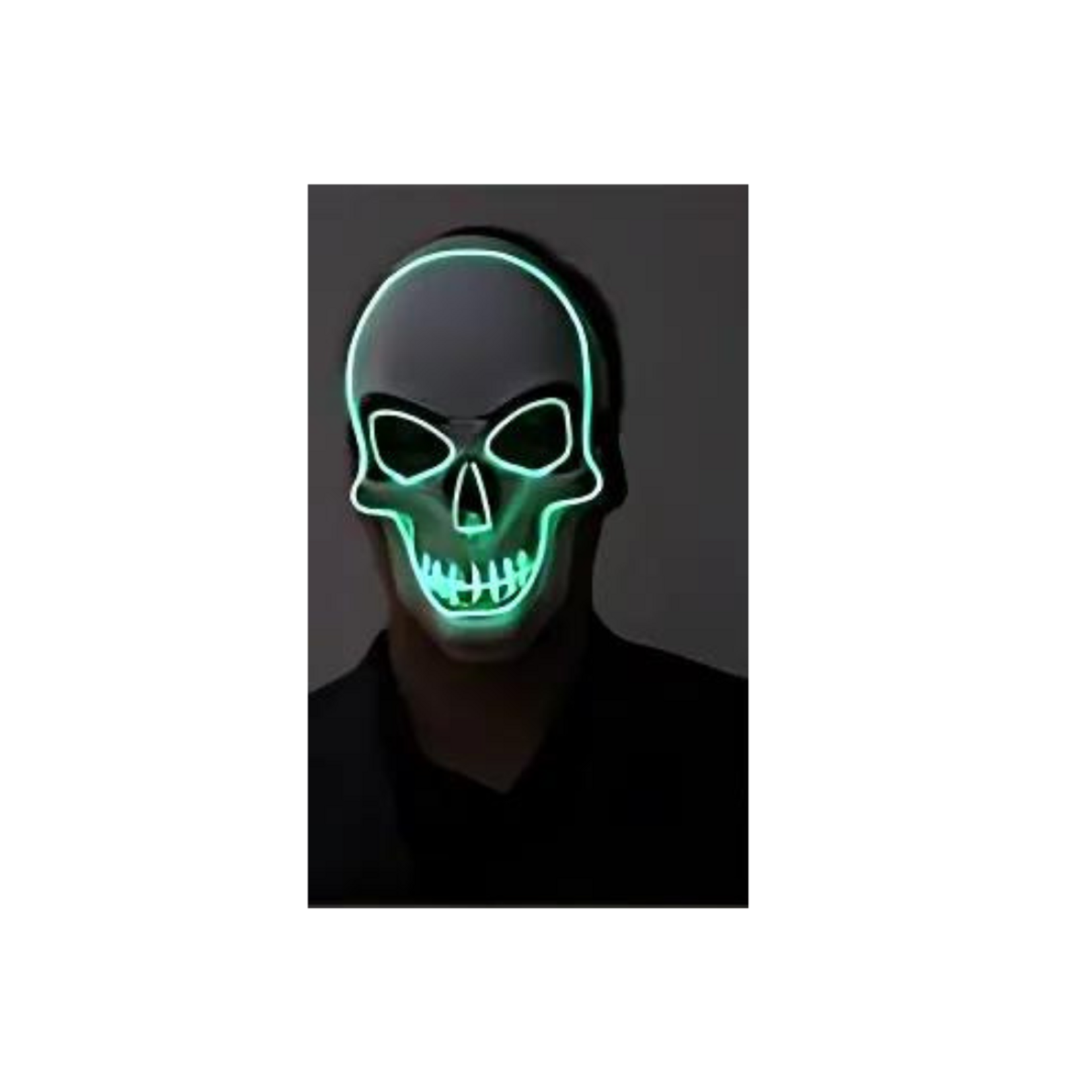 Mask Skull Neon Light