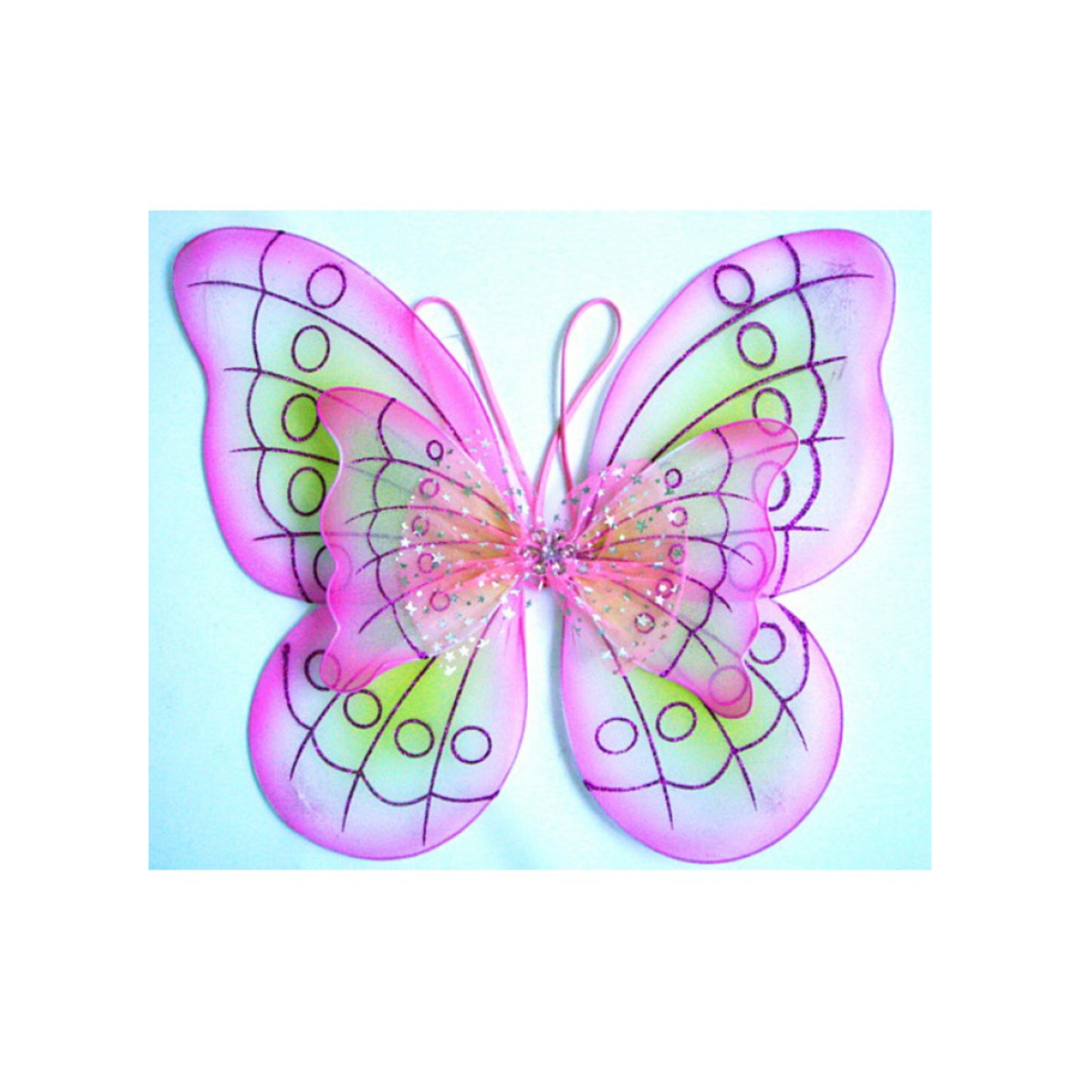Wing 3 Layers Pink