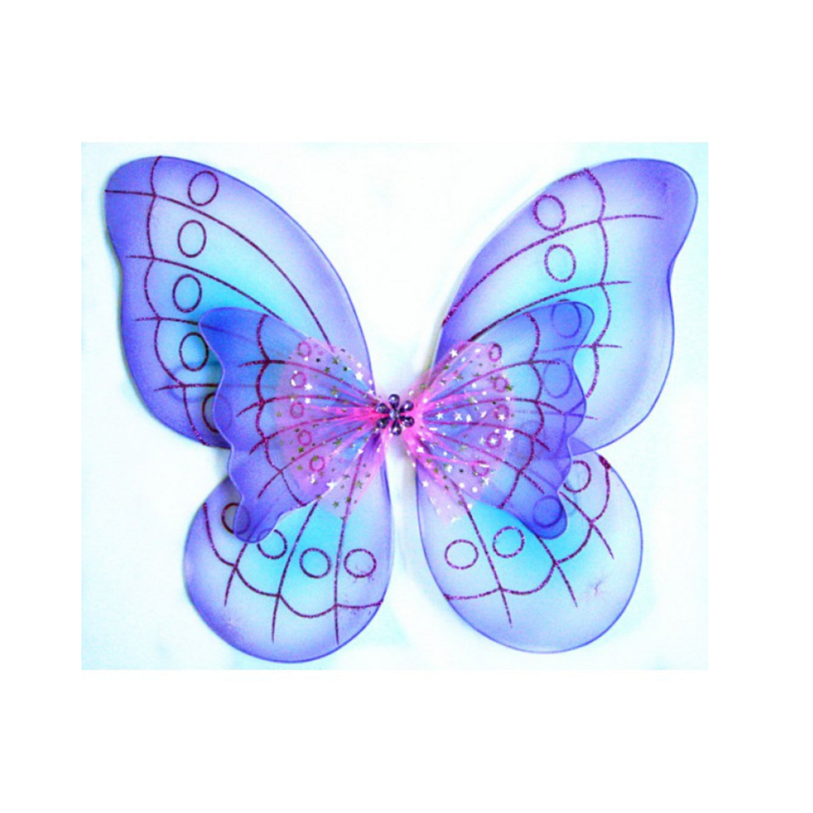 Wing 3 Layers Purple