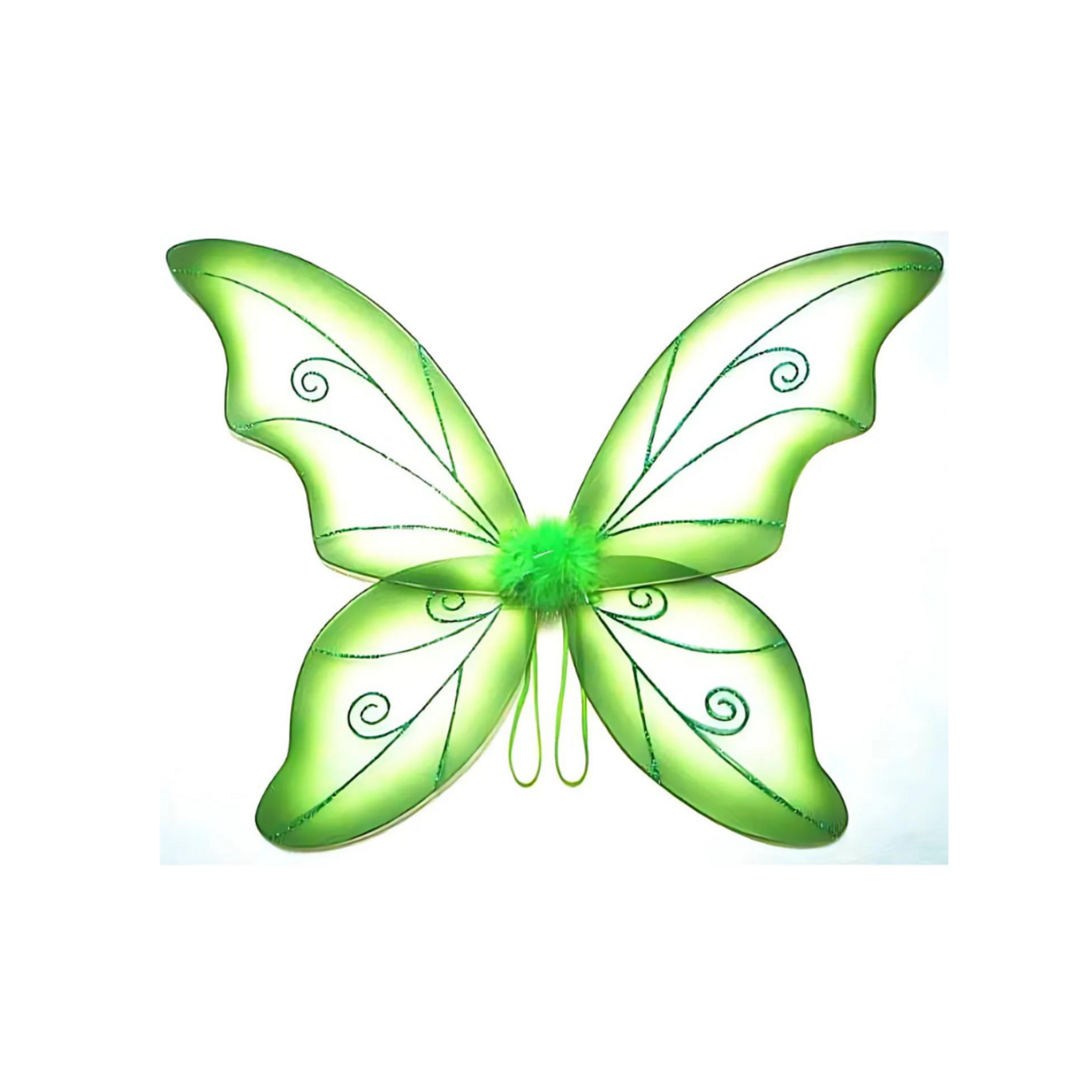 Wild Fairy Wings Adult 34" x 24"  Green
