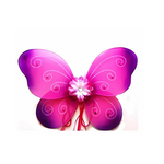 17"Butterfly Wing  Fuchsia Purple