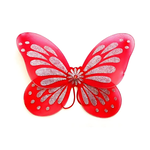 18" Butterfly Wing  Glitter Red