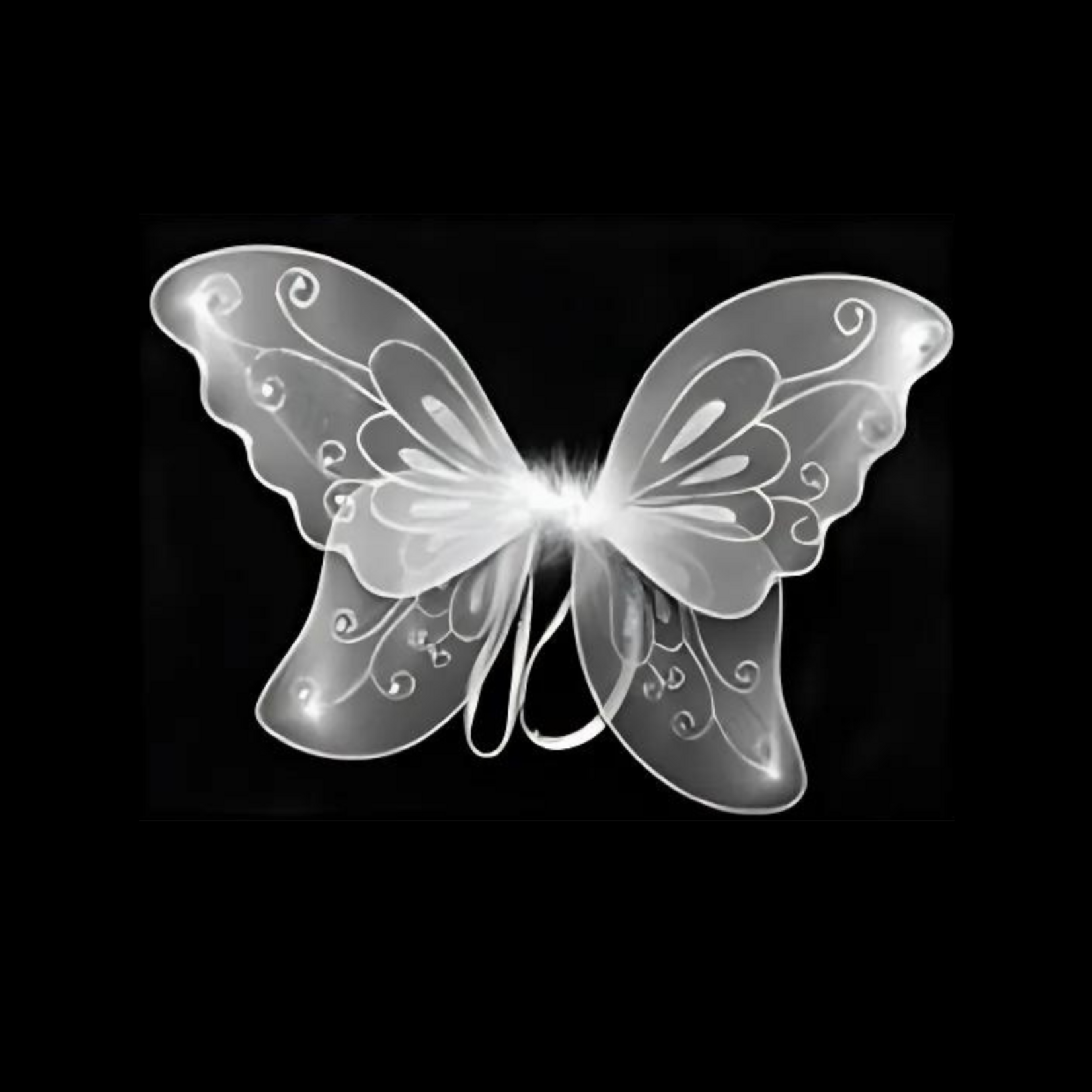 21"Butterfly Wing White