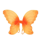 Butterfly Wing 21" x 14" Glitter Orange