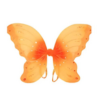 Butterfly Wing 21" x 14" Glitter Orange