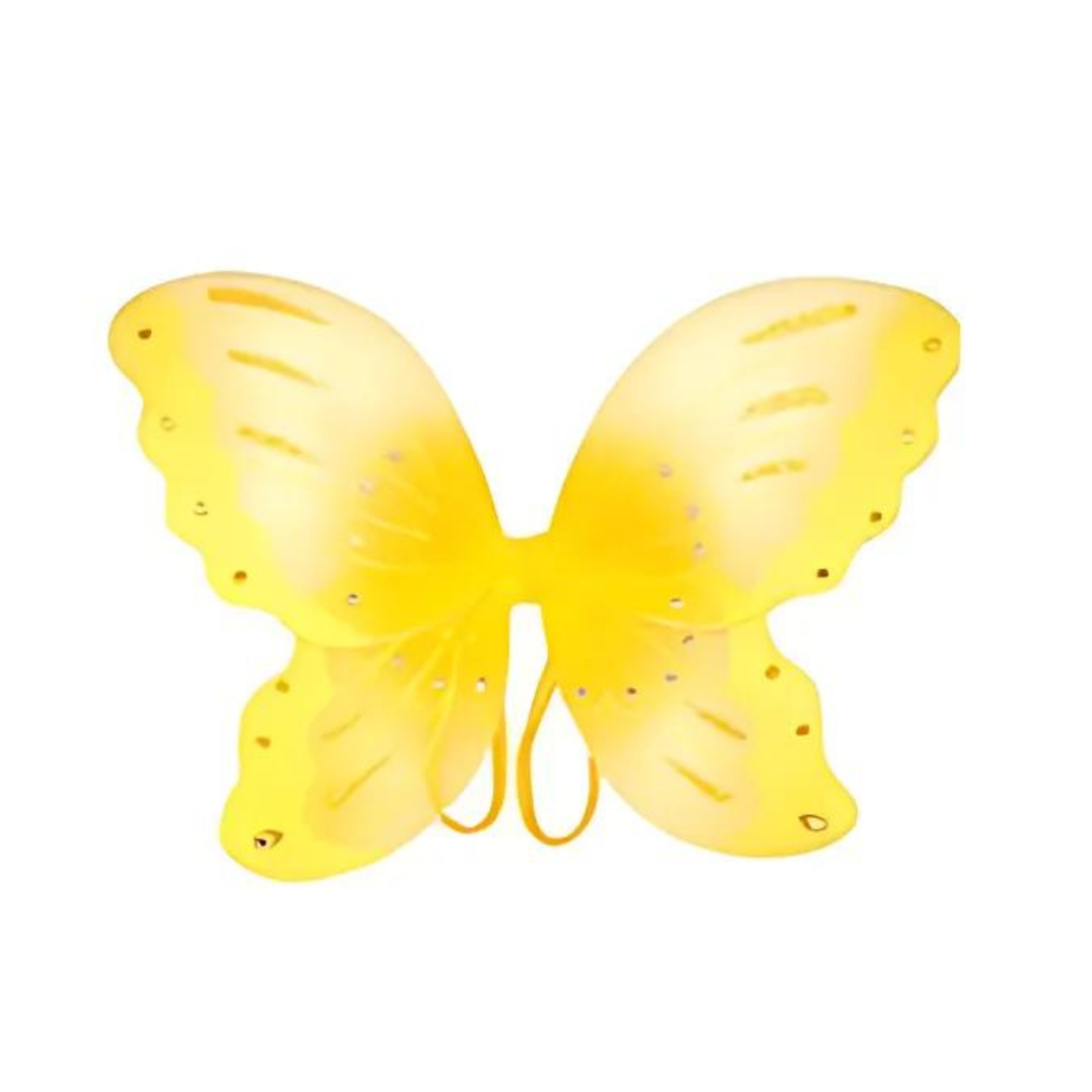 Butterfly Wing 21" x 14" Glitter Yellow