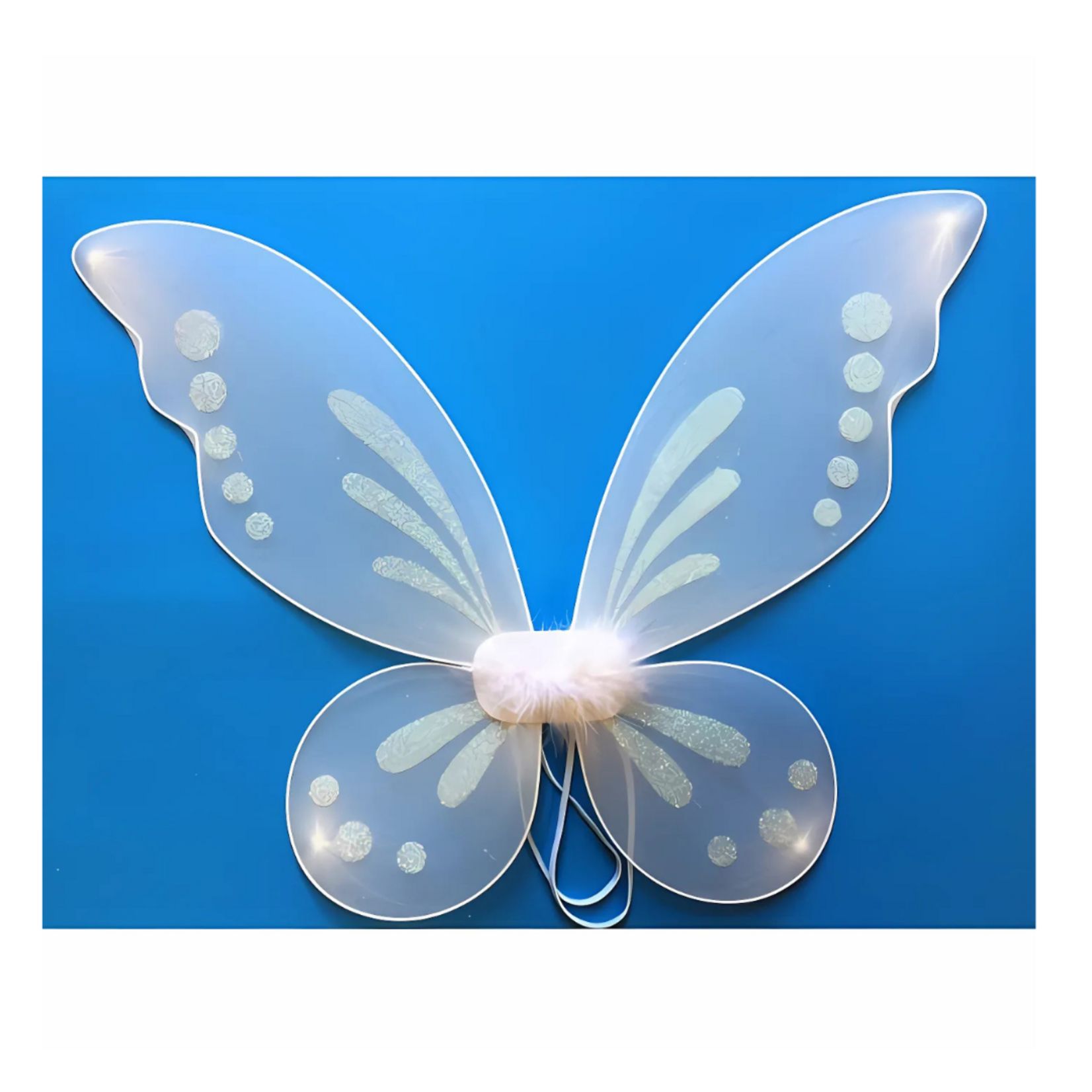 Pixie Tinkle Bell Wing 23" x 18" White