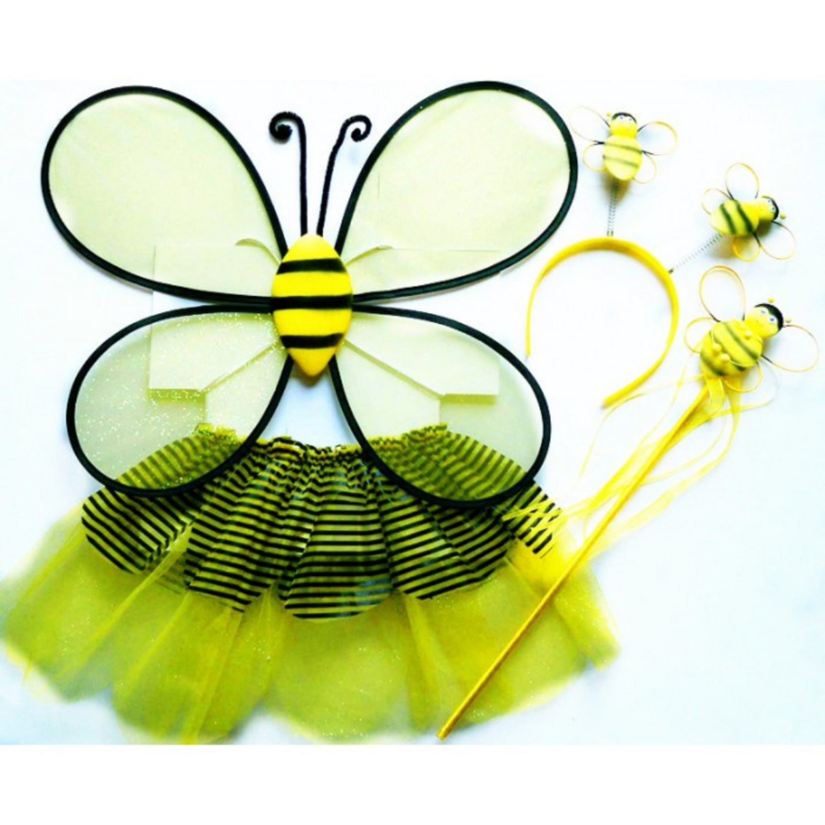 Bumble Bee TuTu  Set  of 4 Yellow