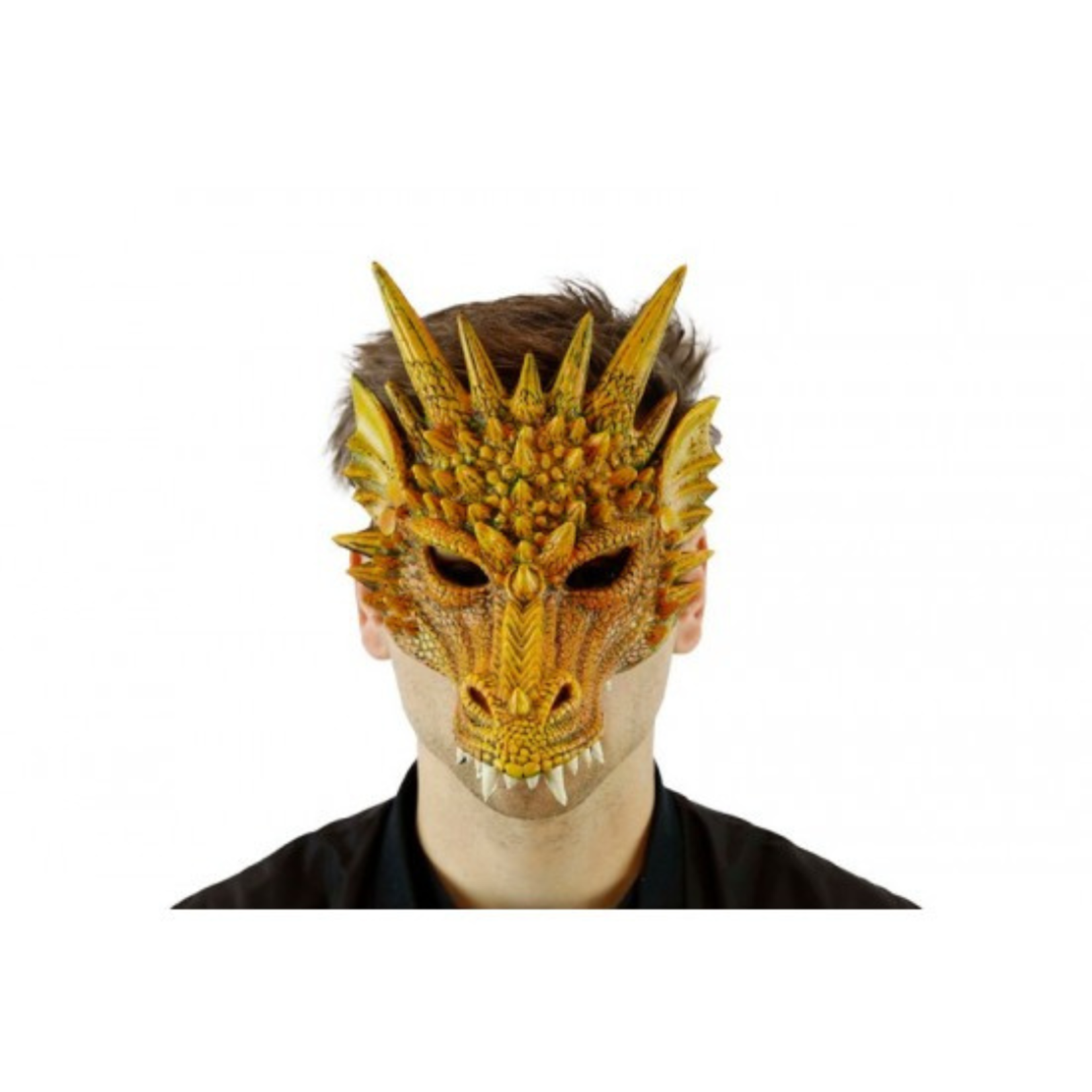 Mask Yellow Dragon Super Soft