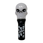 LIGHT UP HALLOWEEN  SPINNER NECKLACE 5"- SKULL