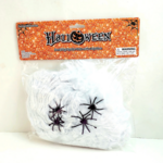 HALLOWEEN WHITE SPIDER WEB 2OZ