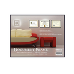 BAZIC 8.5" x 11" Front Loading document Frame w/ Glass Cover